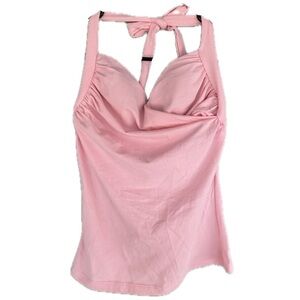 Vintage y2k 2008 Victoria’s Secret baby pink coquette balletcore halter top